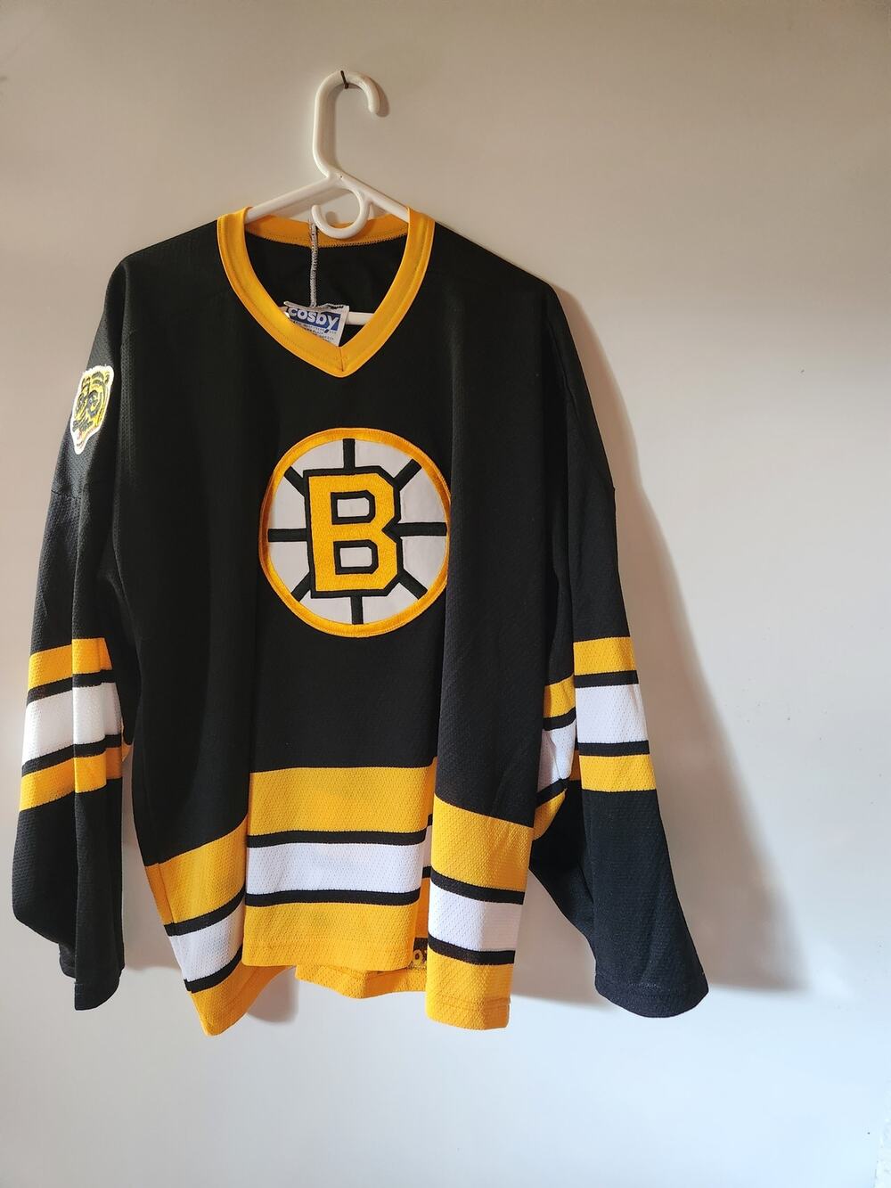 Vintage 90s CCM Gerry Cosby Boston Bruins NHL Hockey Jersey Sz X Large Men's